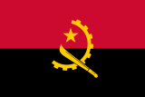 Flag of  Angola