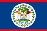 Flag of  Belize