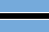 Flag of  Botswana