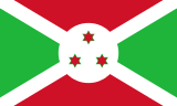 Flag of  Burundi