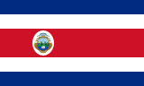 Flag of  Costa Rica