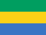 Flag of  Gabon