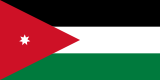 Flag of  Jordan