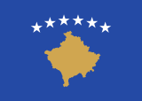 Flag of  Kosovo