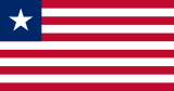 Flag of  Liberia