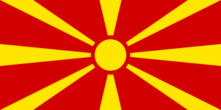 Flag of North Macedonia