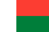 Flag of  Madagascar