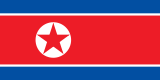 Flag of  North Korea