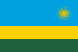 Flag of  Rwanda