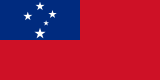 Flag of  Samoa