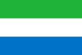 Flag of  Sierra Leone