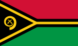 Flag of  Vanuatu