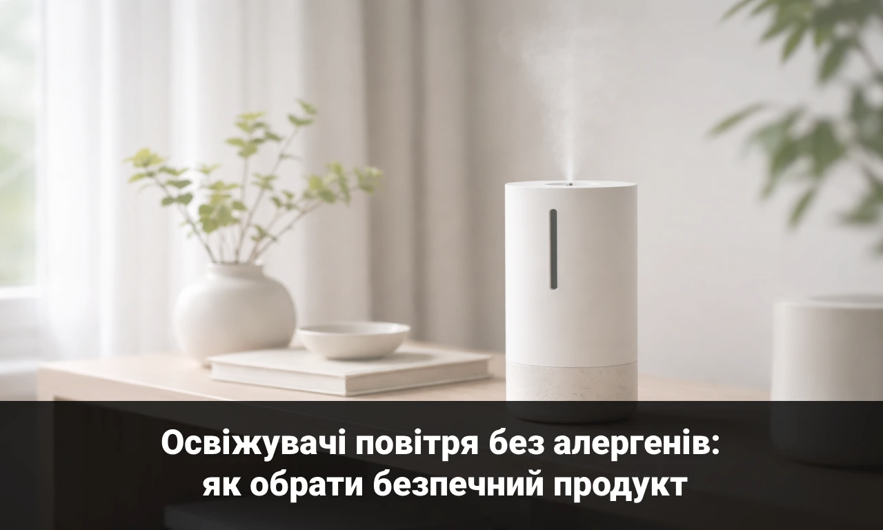Освіжувачі повітря без алергенів: як обрати безпечний продукт